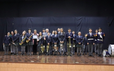 Brillante Participación de Salesianos Linares en el Concurso Nacional de Bandas Escolares