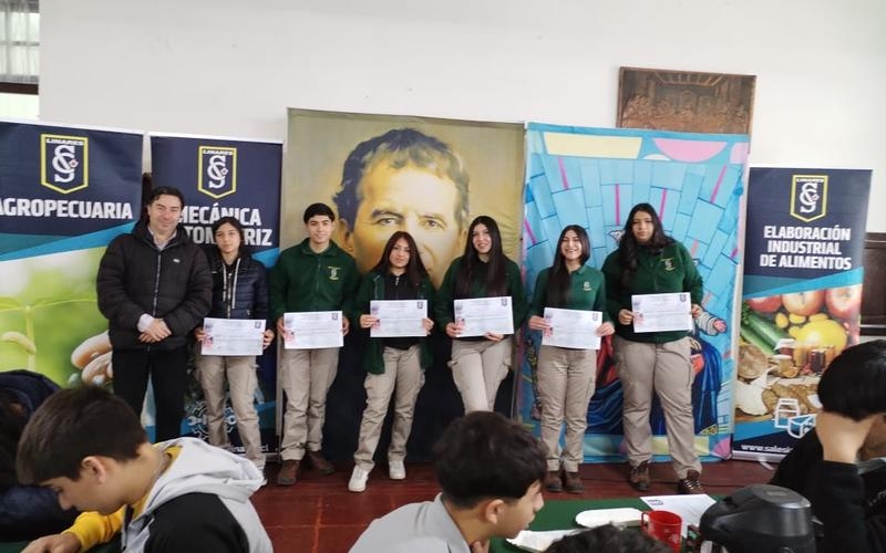 Clausura del Primer Ciclo de Talleres Técnicos en Salesianos de Linares