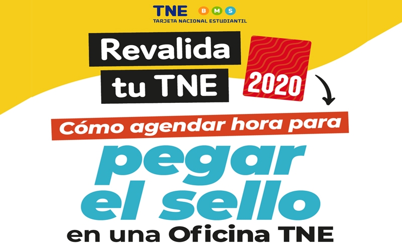 Revalidación tarjeta TNE 2021