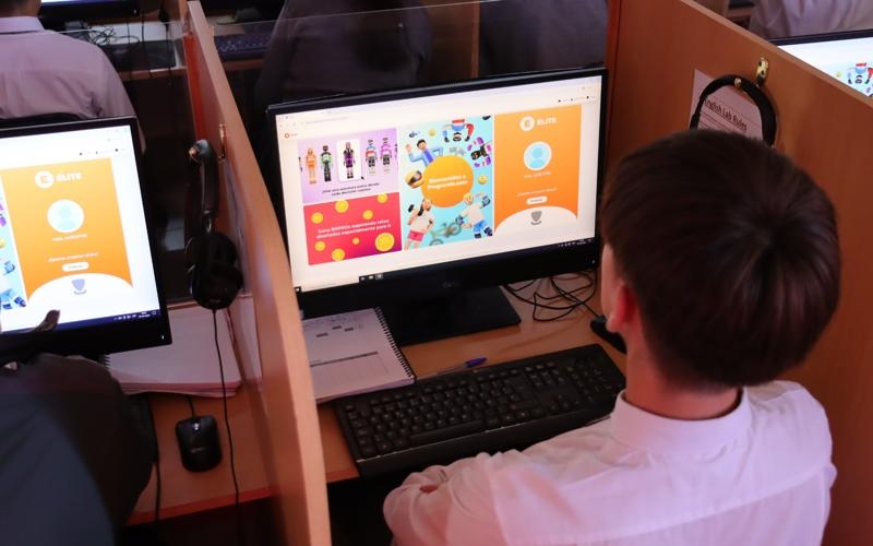 Inicio del Trabajo con Plataforma Progrentis en 3° Básico y 1° Medio